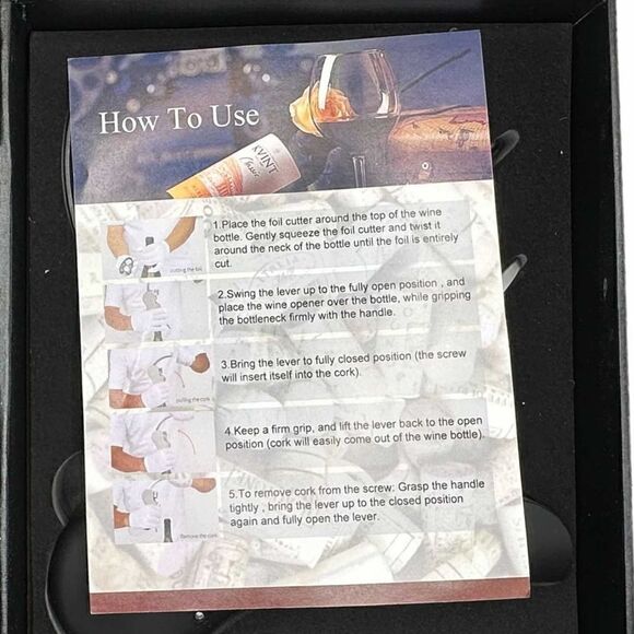 Odando Wine bottle opener and stopper - new - Picture 6 of 8